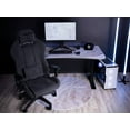 thumbnail image 4 of Arrozi Floor Mat, Zona Microfiber Gaming Chair Floor Mat for Carpet, Anti-Slip Noise Dampening Floor Mat for Office Chair (White Marble), 4 of 4