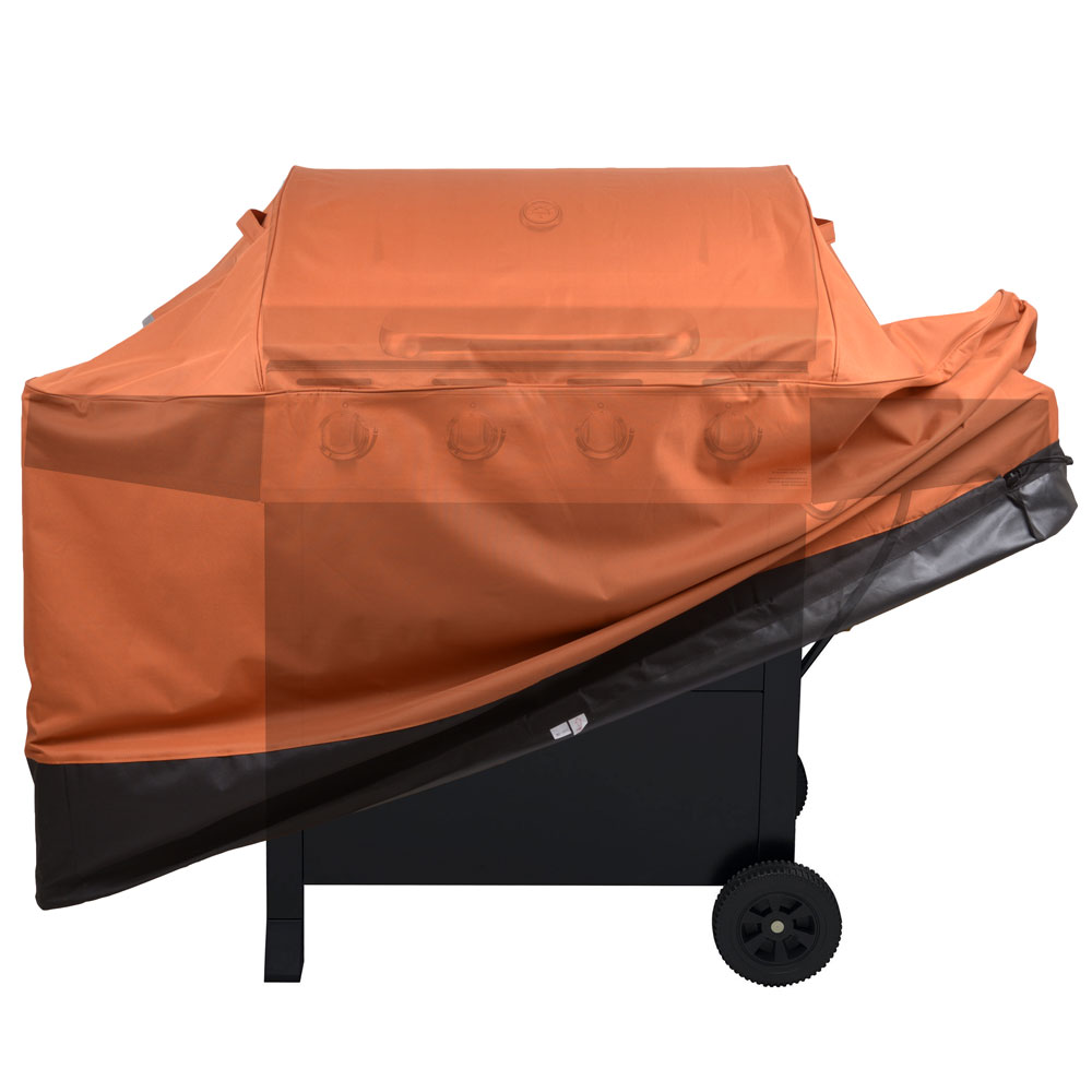 Griller's Guard Waterproof BBQ Grill Cover for Heavy Duty Outdoor Use - Cover your Barbecue Grill Year Round - Winter Summer - Complete Protection 42" x 58" x 24" … - image 2 of 10