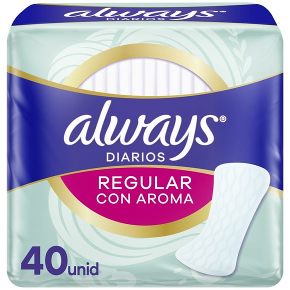 Always Regular Protectores Diarios, 40 pzas