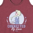thumbnail image 3 of Disney Frozen 2 - Connected By Love Elsa - Women's Racerback Tank Top, 3 of 5