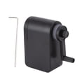 thumbnail image 2 of Long Point Pencil Sharpener, Adjustable Pen Tip Large Capacity Chip Chute Manual Pencil Sharpener Lead Grinding Design Black 10 Levels  for Sketch Pencil, 2 of 7