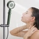 thumbnail image 3 of Cabezal de ducha, accesorios de baño, cabezales de ducha presurizados para el hogar y duchas con boquilla de agua presurizada potente de cinco velocidades, cabezal de ducha, 3 of 4