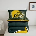 thumbnail image 5 of Football Bedding Sets American Football City Comforter Set Football Sports Bedding Comforter Sets Football Lover Down Comforter Football Team Sports Game Duvet Set(Chicago), 5 of 7