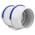 thumbnail image 2 of Soplador de aire de flujo oblicuo de escape de ventilador de conducto de 6 pulgadas 300Pa 2250RPM 530m H(312CFM) 54W AC220V, 2 of 13