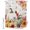 Gray, variant on White Green Pumpkins Fall Shower Curtains for Bathroom, Waterproof Fabric Bath Curtains Decor, Bath Tub Curtain Thanksgiving Floral Leaves Decorative Shower Curtain Sets with 12 Hooks, 72x72 Inch