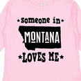 thumbnail image 4 of Inktastic Montana Someone Loves Me Boys or Girls Long Sleeve Toddler T-Shirt, 4 of 5