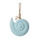 thumbnail image 1 of Adorno de pared mediterráneo, decoración, regalo de inauguración de la casa, colgante de caracol para el hogar. azul, 1 of 9