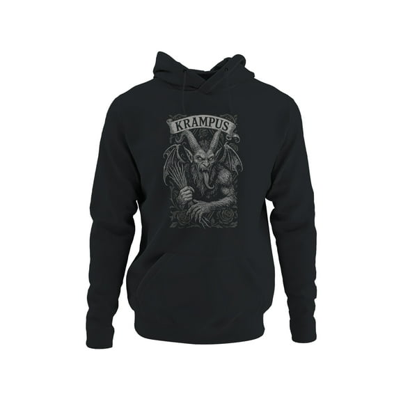 Krampus Gothic Illustration Art Men's Hoodie