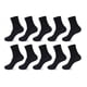 thumbnail image 2 of Calcetines absorbentes Sonducket 10 Uds. para hombre Color sólido, 2 of 6