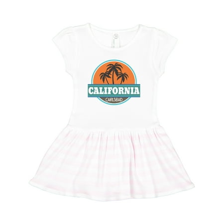 

Inktastic Carlsbad California Gift Toddler Girl Dress
