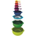 thumbnail image 6 of Joseph Joseph Nest 9-Piece Food Preparation Set with Nesting Mixing Bowls and Measuring Cups, 6 of 7