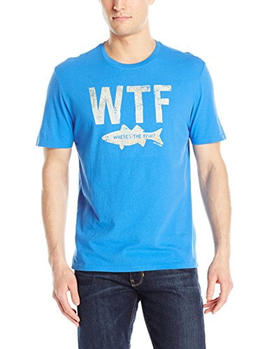 Life is Good Men's WTF Fish Smooth Tee 