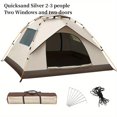 thumbnail image 3 of Portable Durable Outdoor Tent Camping For 3-4 People, Easy To Setup And Water Resistant, Camping Accessory, 3 of 4