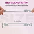 thumbnail image 2 of Data Cable Organizer Reusable Silicone Organizer, 2025 Multipurpose Cable Ties Organizer, Elastic Cord Organizer for Bundling and Fastening Cable Travel Essentials, 2 of 6