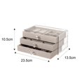 thumbnail image 3 of Jewelry Organizer Drawer Multilayer Jewelry Storage Box for Necklace Stud Earrings Ring, 3 of 6
