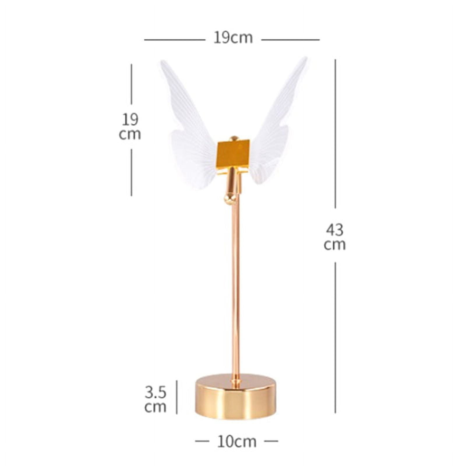 2026New Butterfly Table Lamp USB Rechargeable, Nordic Style Night Light for Bedroom Living Room Desk Decor