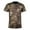 C, variant on Luxalzxs Men's Casual Short Sleeve T Shirt Summer Camouflage Round Neck Slim Fit Tops Outdoor Exercise Fitness Quick Drying Sweat Physical Training Wear