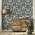thumbnail image 4 of Fine Décor Fae Navy Woodland Wallpaper, 4 of 5