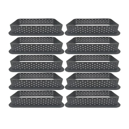 

10Pcs Mousse Fruit Cake Ring Egg Tart Molds Dessert Mould Non Stick Heat-Resistant Bakeware Perforated Baking Tools