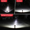 thumbnail image 4 of Linterna de 18W para Milwaukee M18 Batería de Ion de Litio de 18V, Reflector de Linterna de 1250LM con Puerto USB, Herramienta de Luz para el Lugar de Trabajo con Cabeza Pivotante de 110 Grados Lu..., 4 of 6