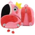 thumbnail image 5 of ZHAOCHENG Mochila con dibujos de animales, bonita mochila para niños pequeños, bonita mochila escolar para niños de 2 a 5 años, regalo para niños (rojo flamenco), 5 of 5