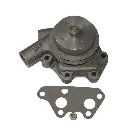 OEM Grade Water Pump with Pulley Compatible with Chevrolet Corvette 1953-1954 Bel Air 1950-1954 Truck 1942-1954 3.5L 3.9L I6 216 235 CID Stovebolt Cast Iron Replaces GM 839467 3836083