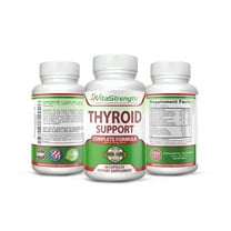 Premium Thyroid Support – Complete Formula to Help Improve Energy with Iodine, Bladderwrack, Kelp, B12 & More