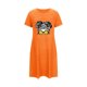 thumbnail image 4 of Camisón corto de talla grande para mujer, camisón de manga corta con estampado de pecho a la moda, camisón para mujer, 4 of 5
