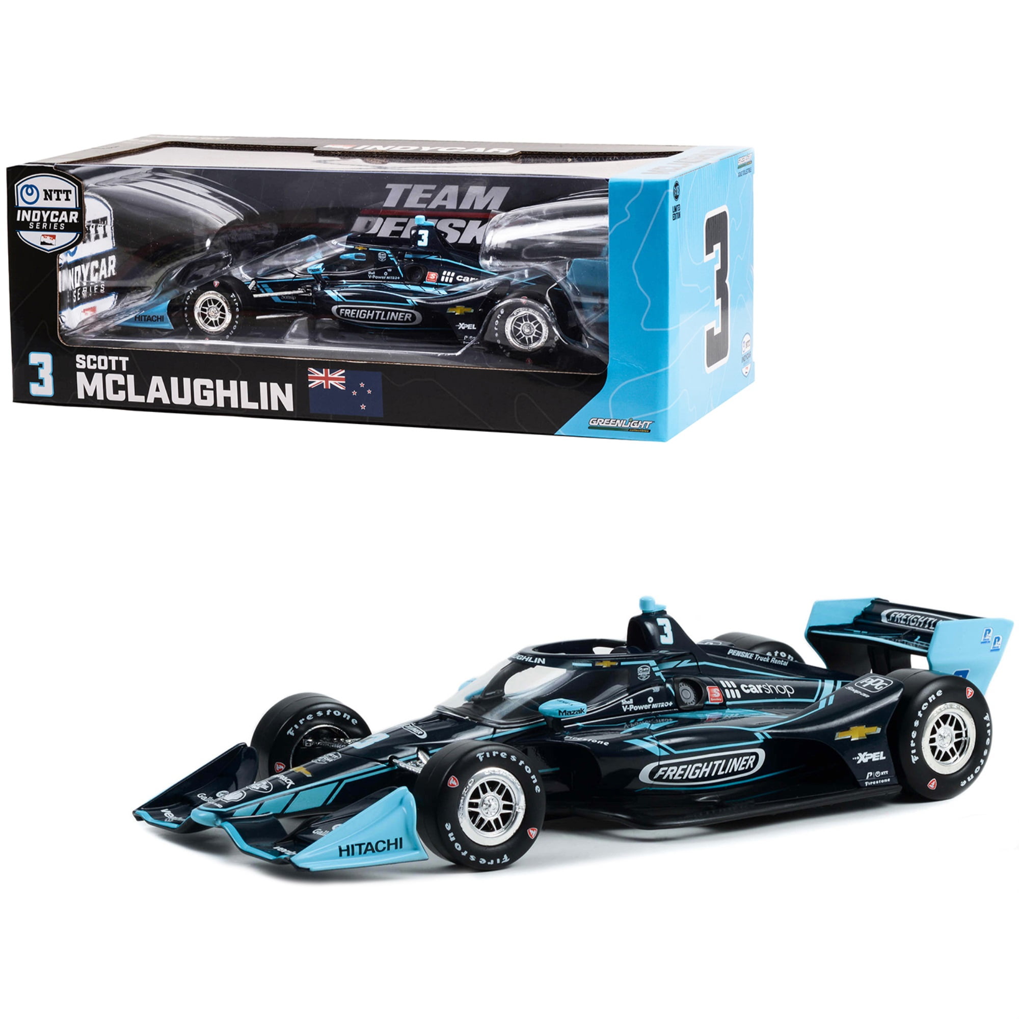 INDYCAR-DALLARA ペンスケ GREENLIGHT 1/18 Dallara-IndyCar