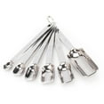 thumbnail image 1 of yingyy 6PCS Different Size Heavy-Duty Stainless Steel Measuring Spoons Set, 1 of 4