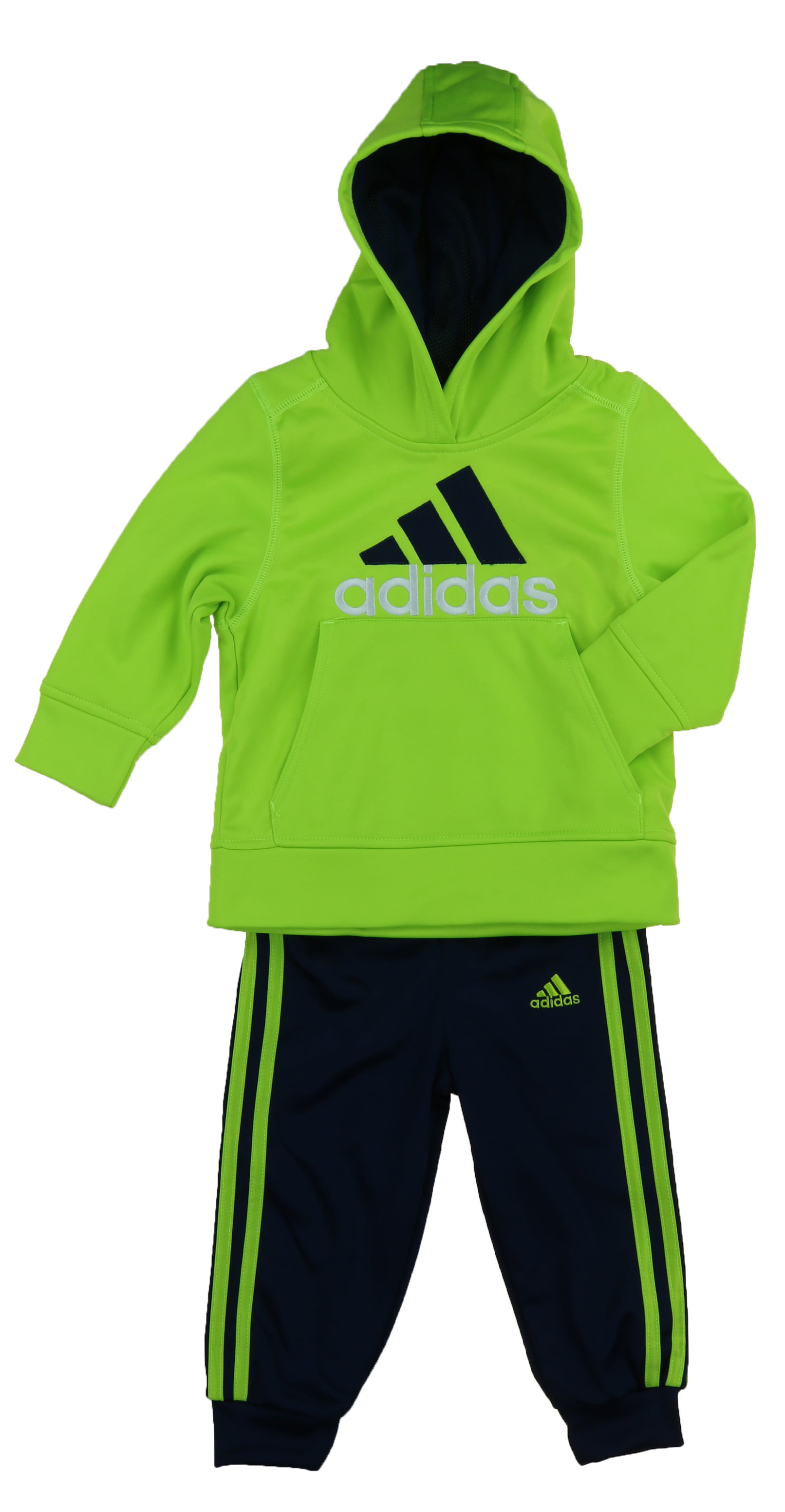 Adidas - ADIDAS Little Boys Tracksuit Sweat Suit Active Wear 2-Piece