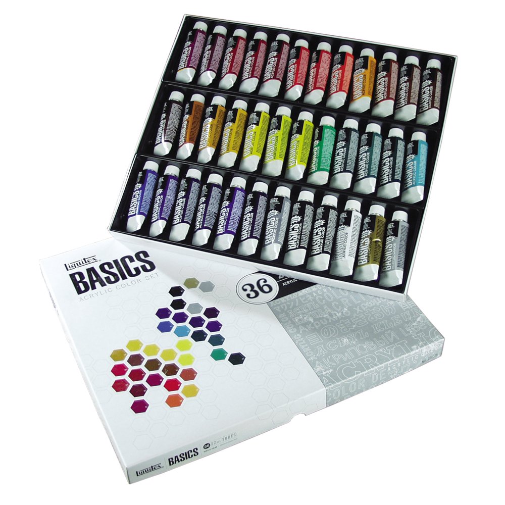 Liquitex BASICS Acrylic Paint Tube 36Piece Set