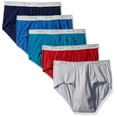thumbnail image 3 of Fruit of the Loom Men's 100% Cotton Assorted Dual Defense Fashion Mid-rise Briefs, 3 of 7