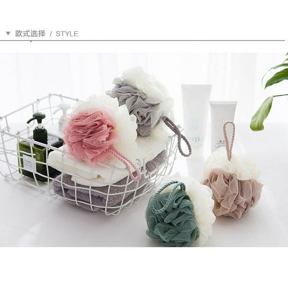 Viflosae Éponge Luffa Luffa Bain Douche Éponge Pouf Maille Exfoliante 3 Pcs Éponges Luffa de Bain pour Douche jusqu'à 40 % de Rabais