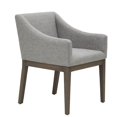 thumbnail image 2 of Home Fare Shelter Style Upholstered Dining Chair in Heathered Grey, 2 of 7