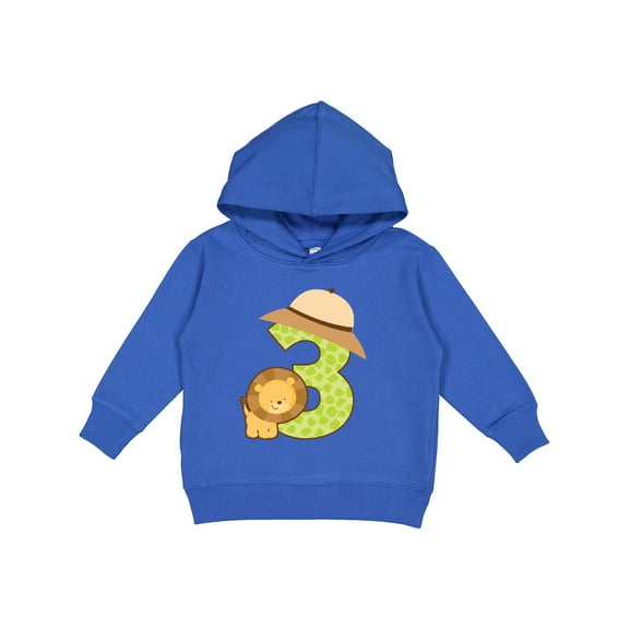 Inktastic Safari 3rd Birthday 3 Year Old Toddler Hoodie