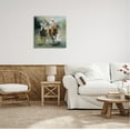 thumbnail image 3 of Stupell Industries Two Polo Players Abstract Sports Painting Gallery Wrapped Canvas Print Wall Art, 24 x 24, 3 of 8