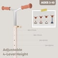 thumbnail image 2 of Patinete infantil plegable de 3 ruedas con luces LED y cesta MomnLittle, 2 of 9