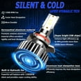 thumbnail image 4 of For FIAT 500 2012 - 2019 9012 LED Headlight Kit car High Low beam Bulbs HIR2 6000K, 4 of 15
