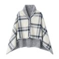 thumbnail image 3 of Pyhlmscde Women's Winter Coral Fleece Double Layer Warm Shawl, , ,, 3 of 3