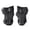 B Black, variant on Wrist Guards for Skating Adult and Kids, Impact Resistant Protective Gear for Rollerblading Snowboarding and Biking, Black 2 Pack