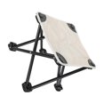 thumbnail image 4 of Maytalsory Collapble Stool Footrest Foldable Camping Stool for Camping Outde Portable]Folding stool Picnic White without Bag, 4 of 6