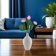 thumbnail image 2 of 2 ramos de flores de loto artificiales, arreglos florales de mesa., 2 of 8