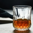 thumbnail image 3 of Radiant Refraction Details Crystal Glass, Creative Classical Design Thick Side And Sturdy Base Shot Glasses, Multipurpose Beverage Holding For Home Bar (6 Pieces), 3 of 7