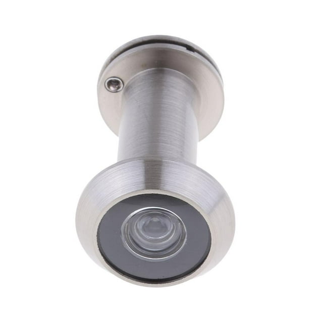 ZheElen Entry Door Viewer Pure Copper HD 200 Wide Angle with Back Cover lver