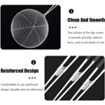 thumbnail image 4 of Colander Spoon 1PC Stainless Steel Spider Strainer Skimmer Spoon Long Handle Wire Skimmer Ladle for Kitchen Frying and Cooking Kitchen Gadget(L), 4 of 7