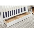 Carter's by DaVinci Colby 4in1 Convertible Crib with Trundle Drawer in White