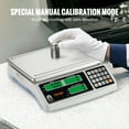 thumbnail image 6 of VEVOR Industrial Counting Scale, 30 kg x 1 g, Digital Scale for Parts and Coins, g/kg/lb Units, Electronic Gram Scale Inventory Counting Scale Kitchen Jewelry Scale with RS232 Port and 3 LCD Screens, 6 of 9