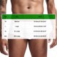 thumbnail image 3 of Mens Tanga Ropa Interior Moda Casual Cuello Sólido Elevador Pantalones Transpirables, 3 of 6