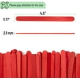 thumbnail image 3 of Mr. Pen- Craft Sticks, 200 Pack, 4.5 Inch, Red Popsicle Stick, Popsicle Sticks for Crafts, Wood Sticks, Sticks for Crafting, Wax Sticks, Popsicle Stick Crafts for Kids, Wooden Sticks for Crafts, 3 of 9